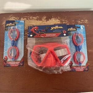 Marvel Spider-Man Kids Goggles and Swim Mask